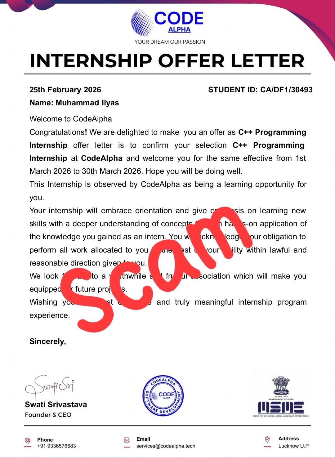 linkedin__scamalert__internship__careeradvice__st
